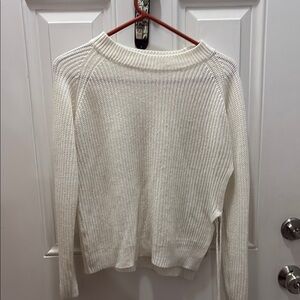 Elegant White Women's Sweater